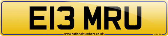 E13 MRU