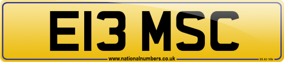 E13 MSC
