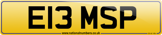 E13 MSP