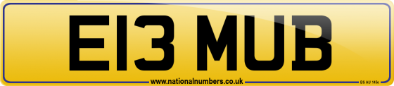 E13 MUB