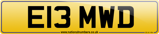 E13 MWD