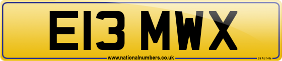E13 MWX