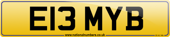 E13 MYB