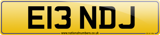 E13 NDJ