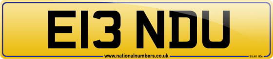 E13 NDU