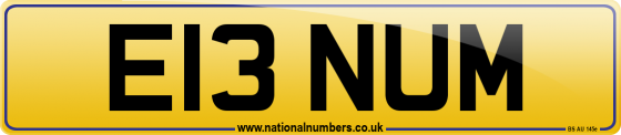 E13 NUM