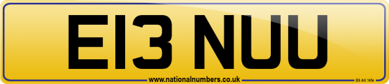 E13 NUU