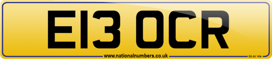 E13 OCR