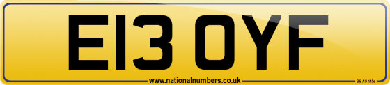 E13 OYF
