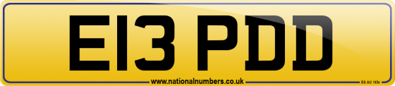 E13 PDD