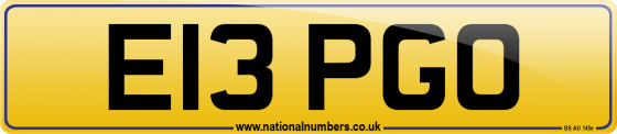 E13 PGO
