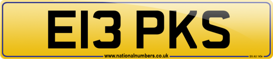 E13 PKS