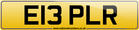 E13 PLR