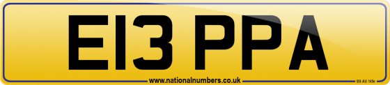 E13 PPA