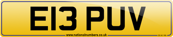E13 PUV