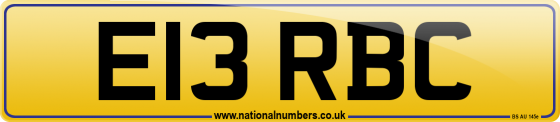 E13 RBC