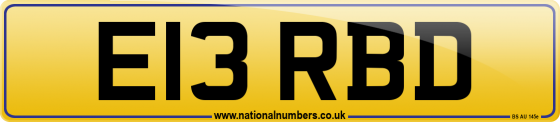 E13 RBD
