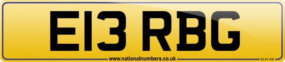 E13 RBG
