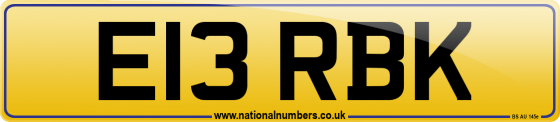 E13 RBK