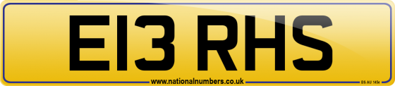 E13 RHS