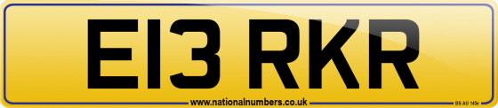 E13 RKR