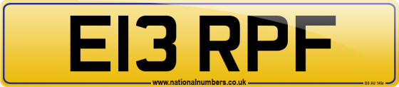 E13 RPF