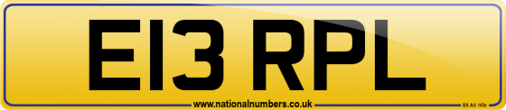 E13 RPL