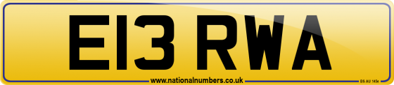 E13 RWA