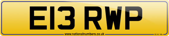 E13 RWP