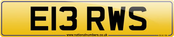 E13 RWS