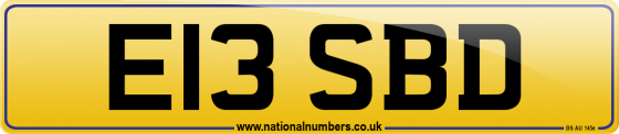 E13 SBD