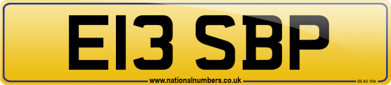 E13 SBP