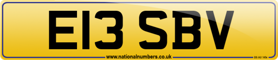 E13 SBV