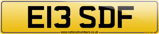 E13 SDF