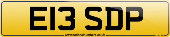 E13 SDP