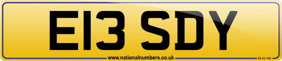 E13 SDY