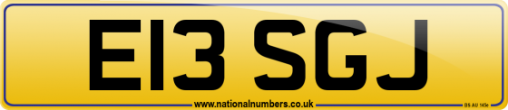 E13 SGJ
