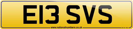 E13 SVS