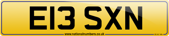 E13 SXN