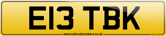 E13 TBK