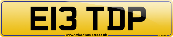 E13 TDP
