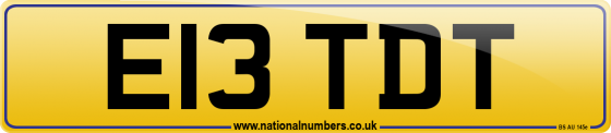 E13 TDT