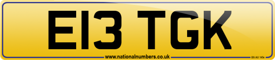 E13 TGK