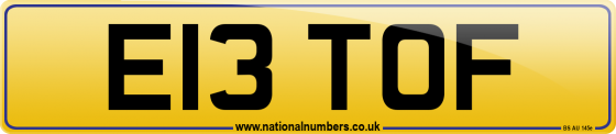 E13 TOF