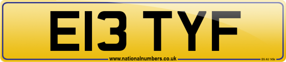 E13 TYF