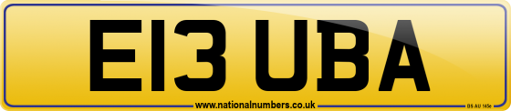 E13 UBA
