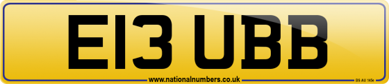 E13 UBB