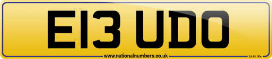 E13 UDO