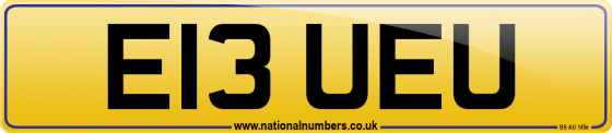 E13 UEU