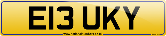 E13 UKY